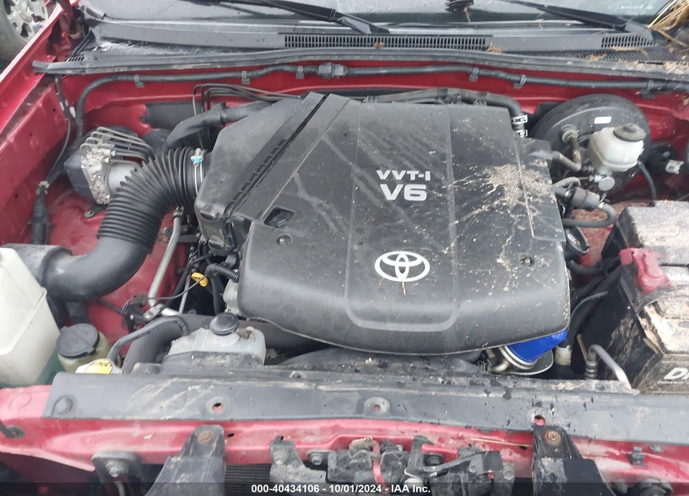 2011 TOYOTA TACOMA PRERUNNER V6 VIN: 3TMJU4GN5BM117624