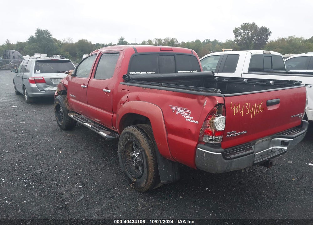 2011 TOYOTA TACOMA PRERUNNER V6 VIN: 3TMJU4GN5BM117624