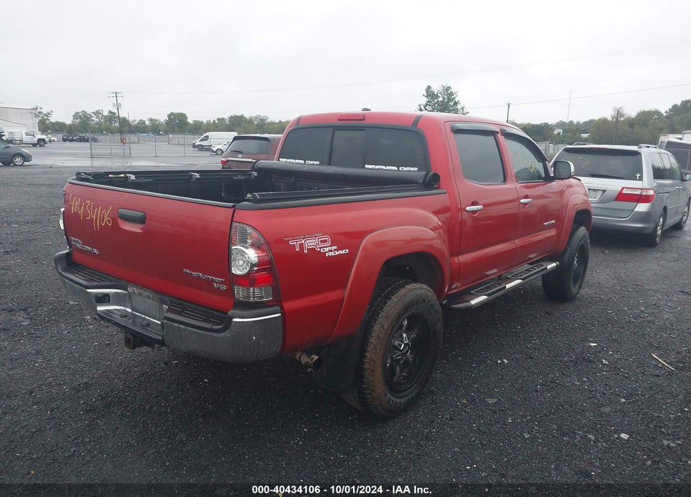 2011 TOYOTA TACOMA PRERUNNER V6 VIN: 3TMJU4GN5BM117624