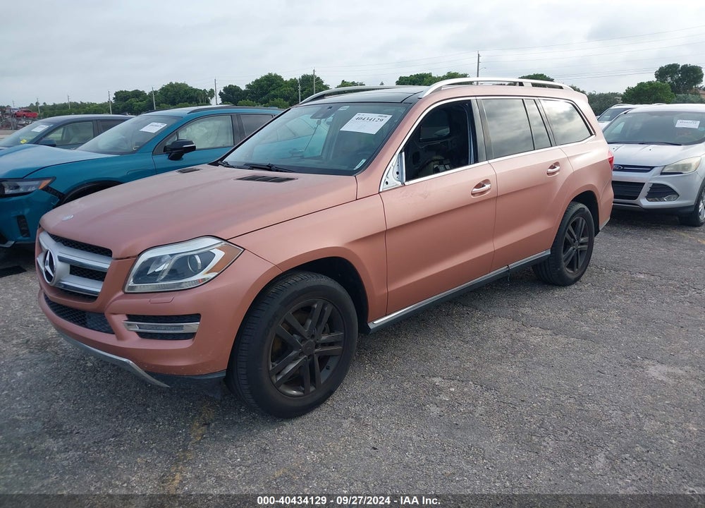 2016 MERCEDES-BENZ GL 450 4MATIC VIN: 4JGDF6EE4GA695591