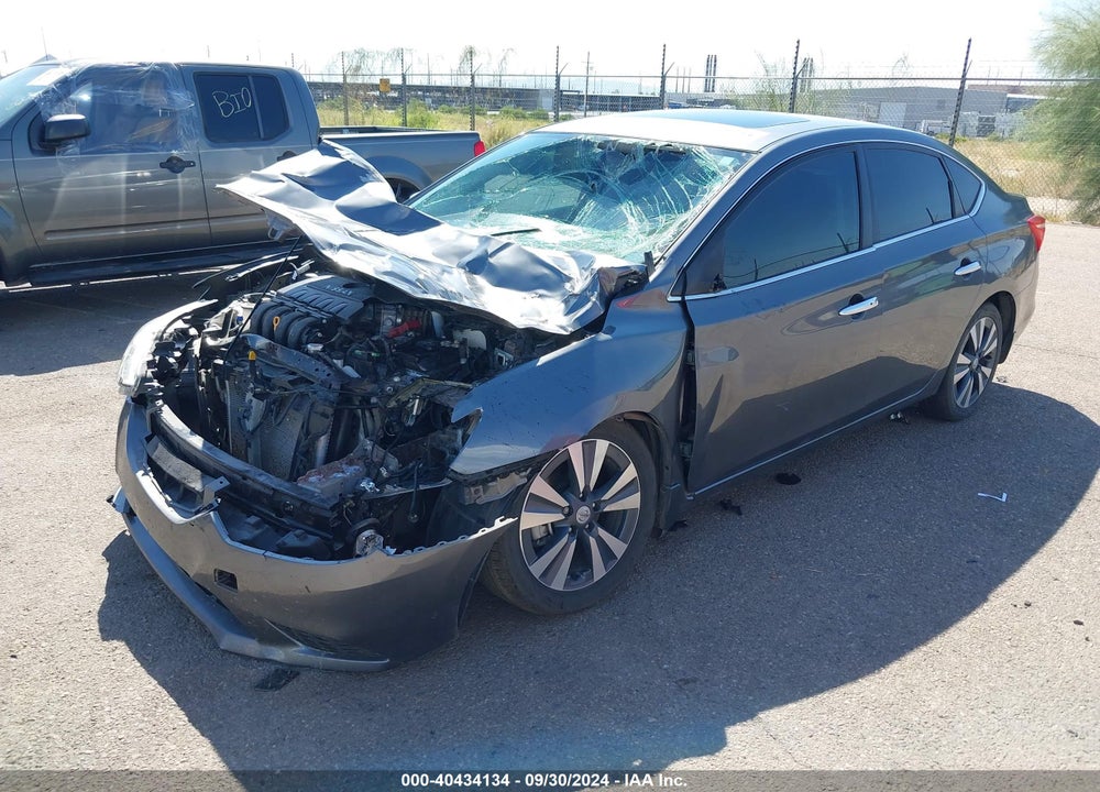 2019 NISSAN SENTRA SV VIN: 3N1AB7AP7KY406114