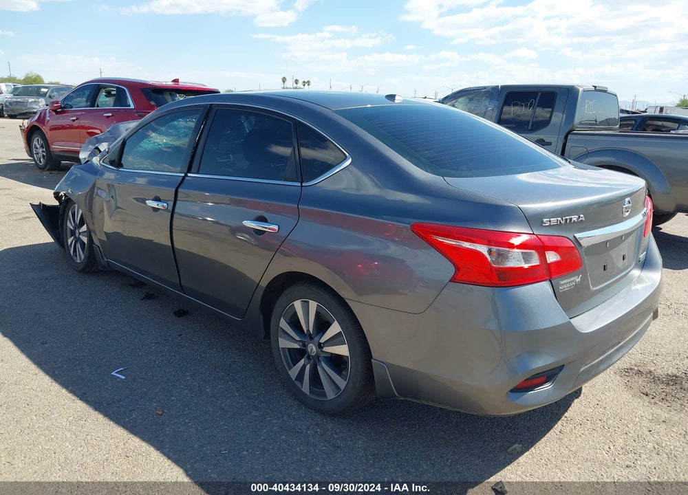 2019 NISSAN SENTRA SV VIN: 3N1AB7AP7KY406114