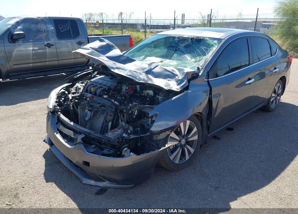 2019 NISSAN SENTRA SV VIN: 3N1AB7AP7KY406114
