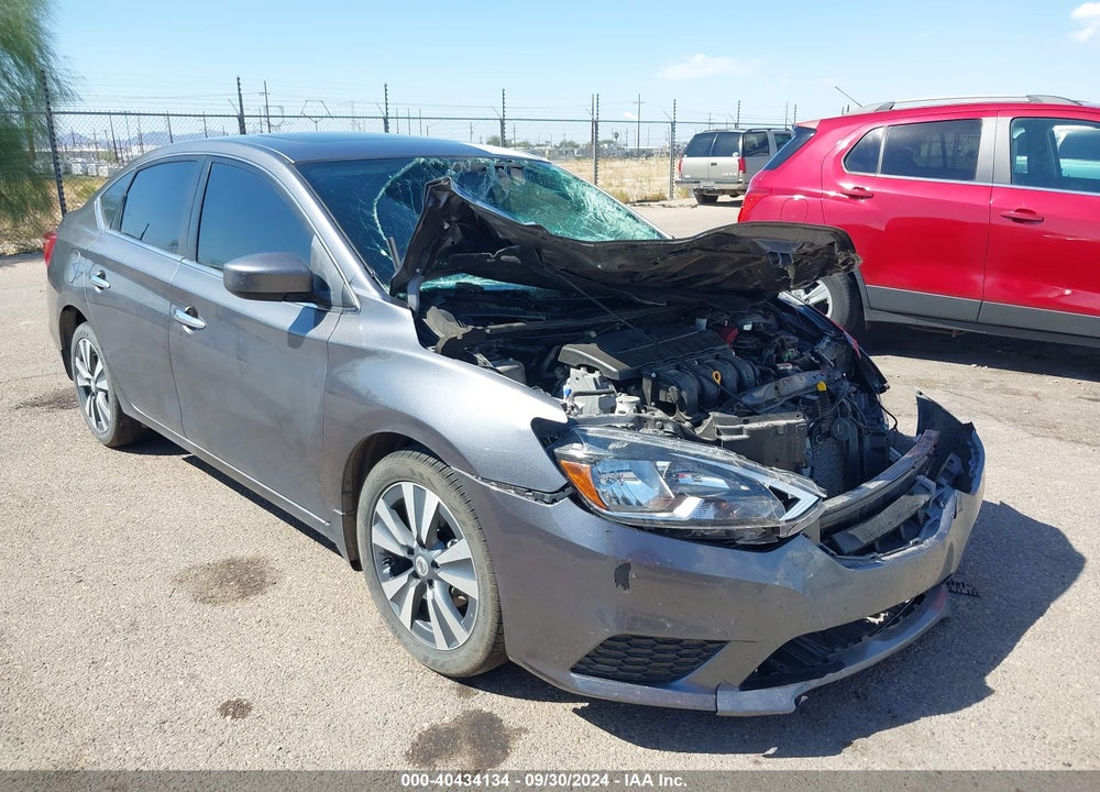 2019 NISSAN SENTRA SV VIN: 3N1AB7AP7KY406114