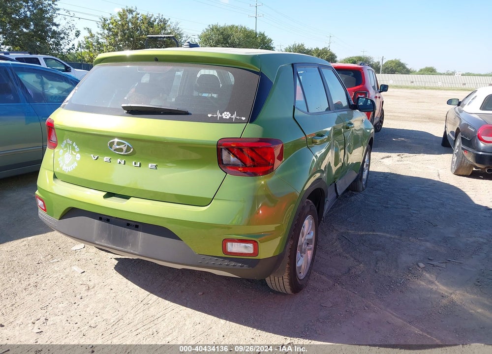 2024 HYUNDAI VENUE SE VIN: KMHRB8A38RU311248