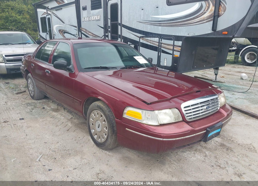 2005 FORD CROWN VICTORIA POLICE VIN: 2FAFP71W75X175782
