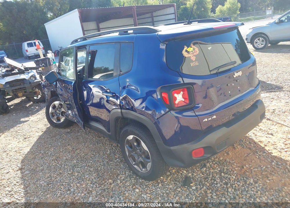 2016 JEEP RENEGADE SPORT VIN: ZACCJBAT1GPE42658