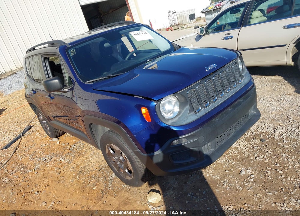 2016 JEEP RENEGADE SPORT VIN: ZACCJBAT1GPE42658