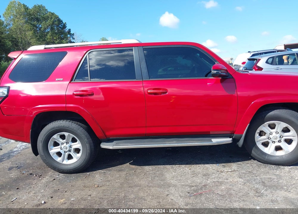 2014 TOYOTA 4RUNNER SR5 PREMIUM VIN: JTEZU5JR9E5080460