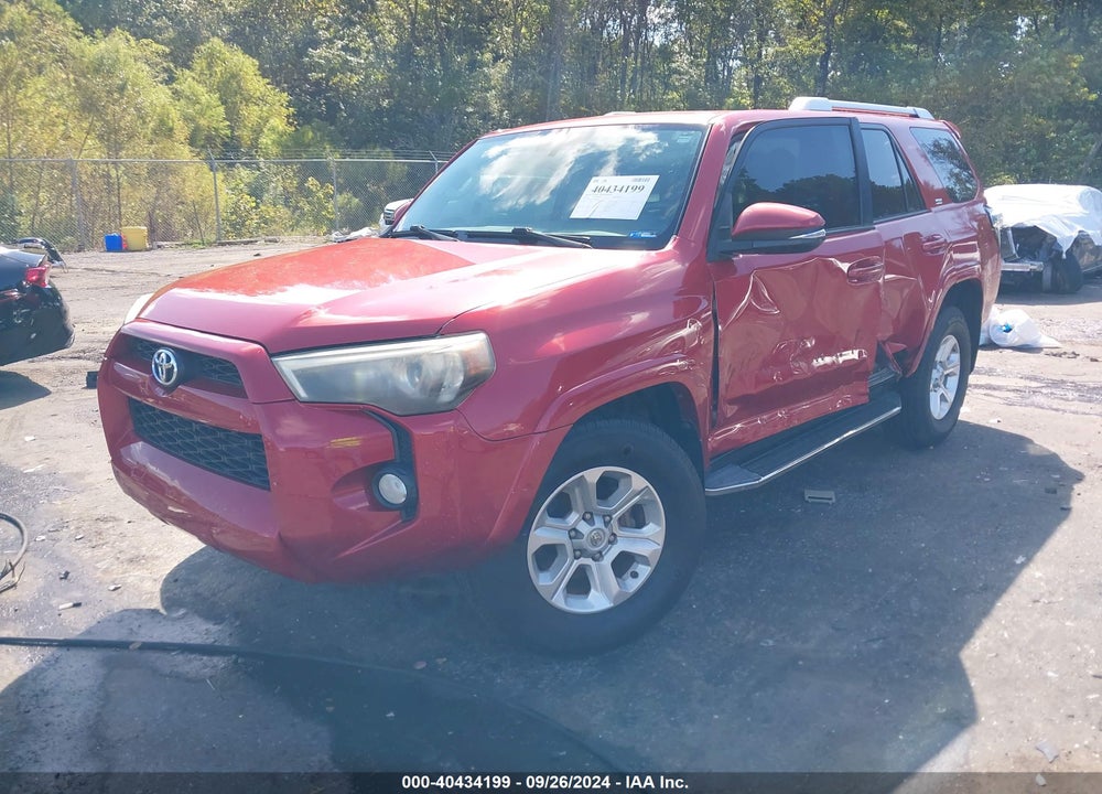 2014 TOYOTA 4RUNNER SR5 PREMIUM VIN: JTEZU5JR9E5080460