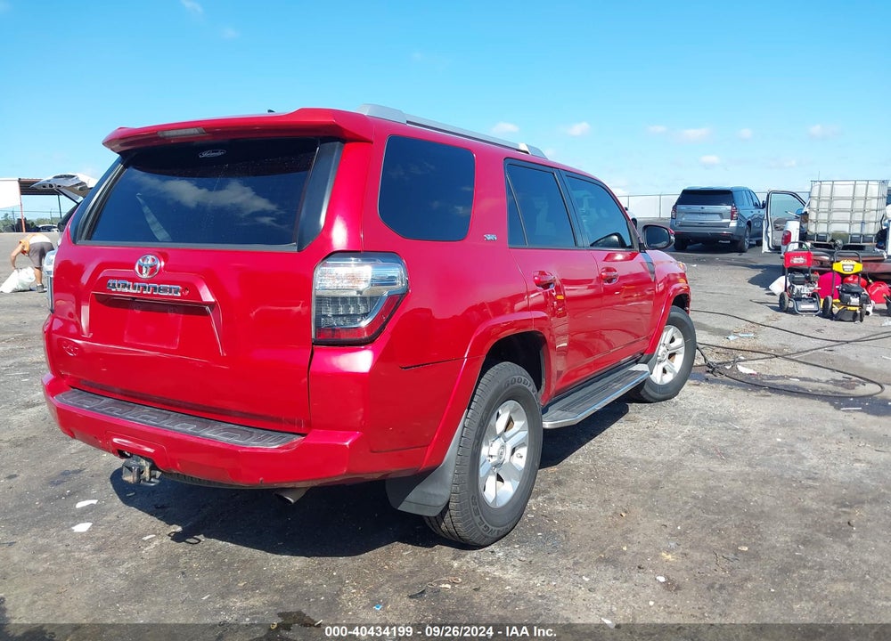 2014 TOYOTA 4RUNNER SR5 PREMIUM VIN: JTEZU5JR9E5080460