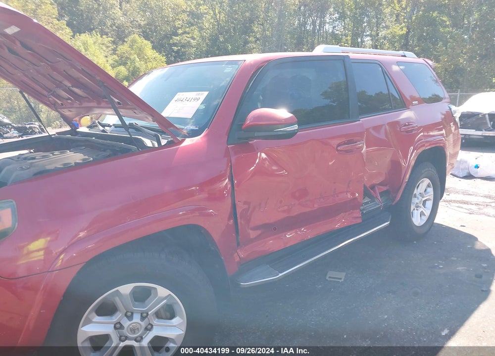 2014 TOYOTA 4RUNNER SR5 PREMIUM VIN: JTEZU5JR9E5080460