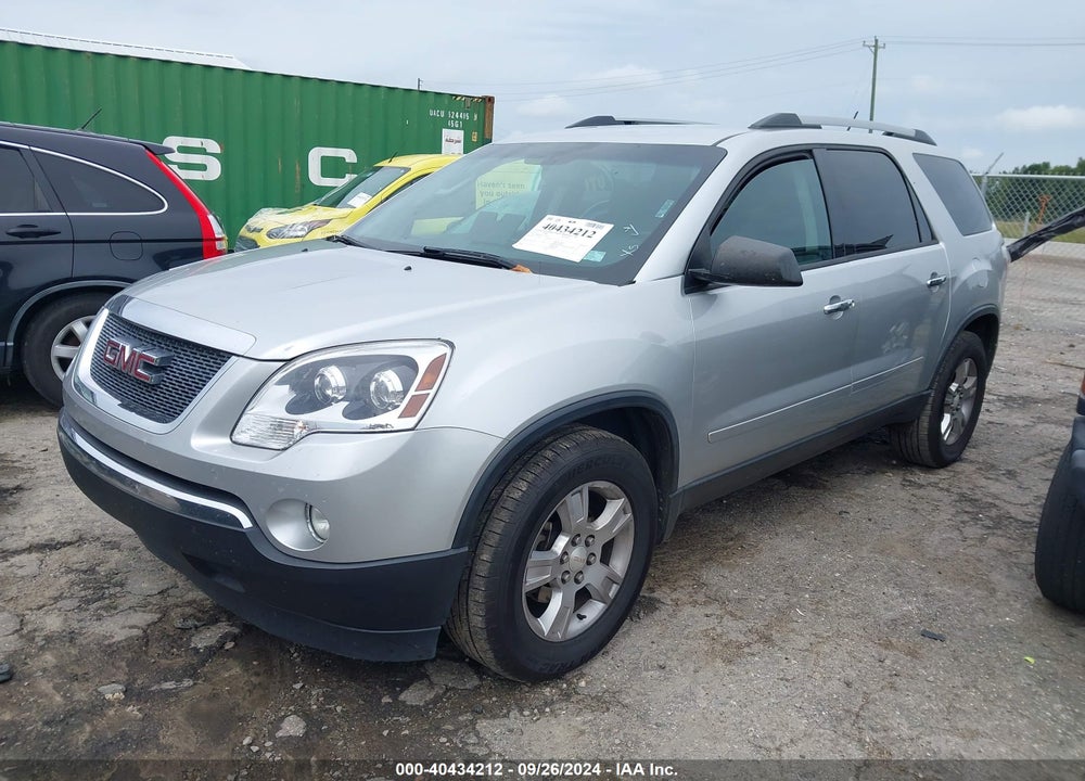 2012 GMC ACADIA SLE VIN: 1GKKRPED5CJ114078