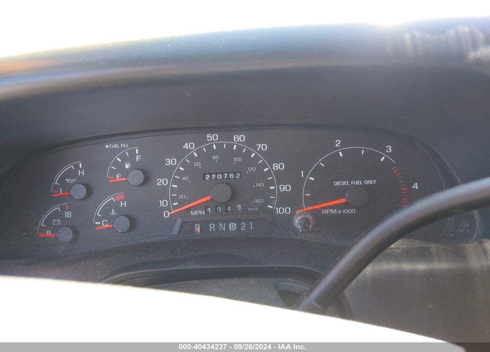 2000 FORD F-250 LARIAT/XL/XLT VIN: 1FTNW21FXYEB21815
