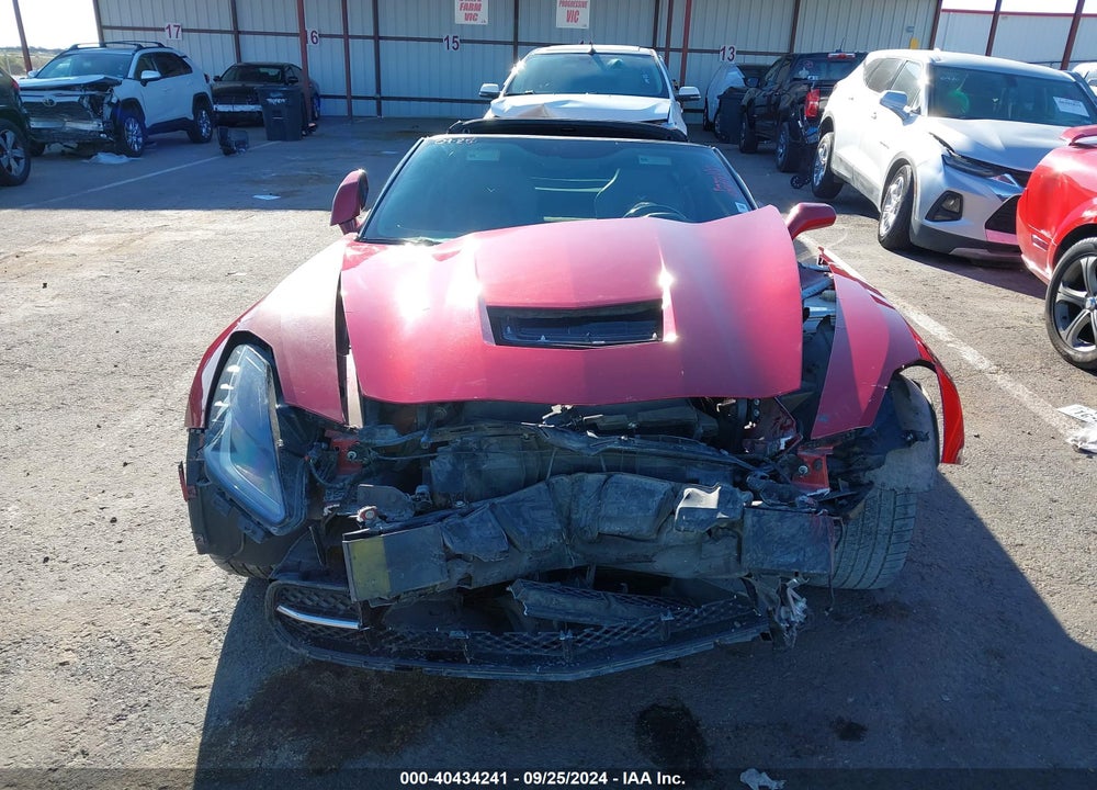 2014 CHEVROLET CORVETTE STINGRAY Z51 VIN: 1G1YM2D79E5100210