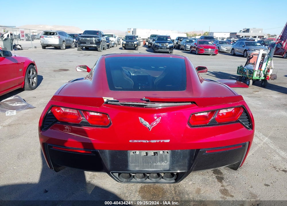 2014 CHEVROLET CORVETTE STINGRAY Z51 VIN: 1G1YM2D79E5100210