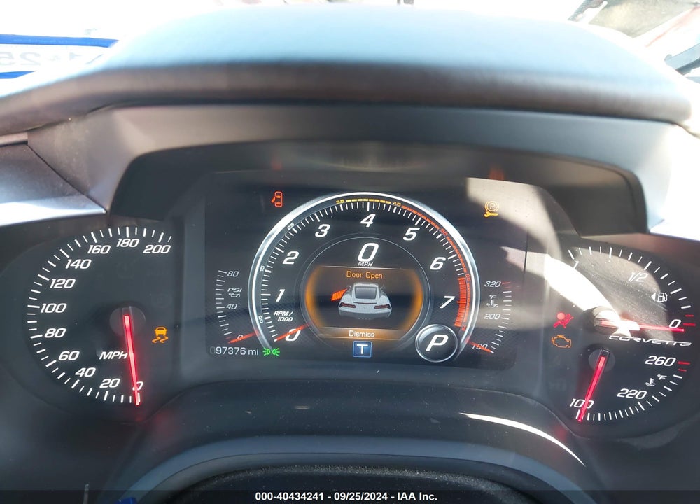 2014 CHEVROLET CORVETTE STINGRAY Z51 VIN: 1G1YM2D79E5100210