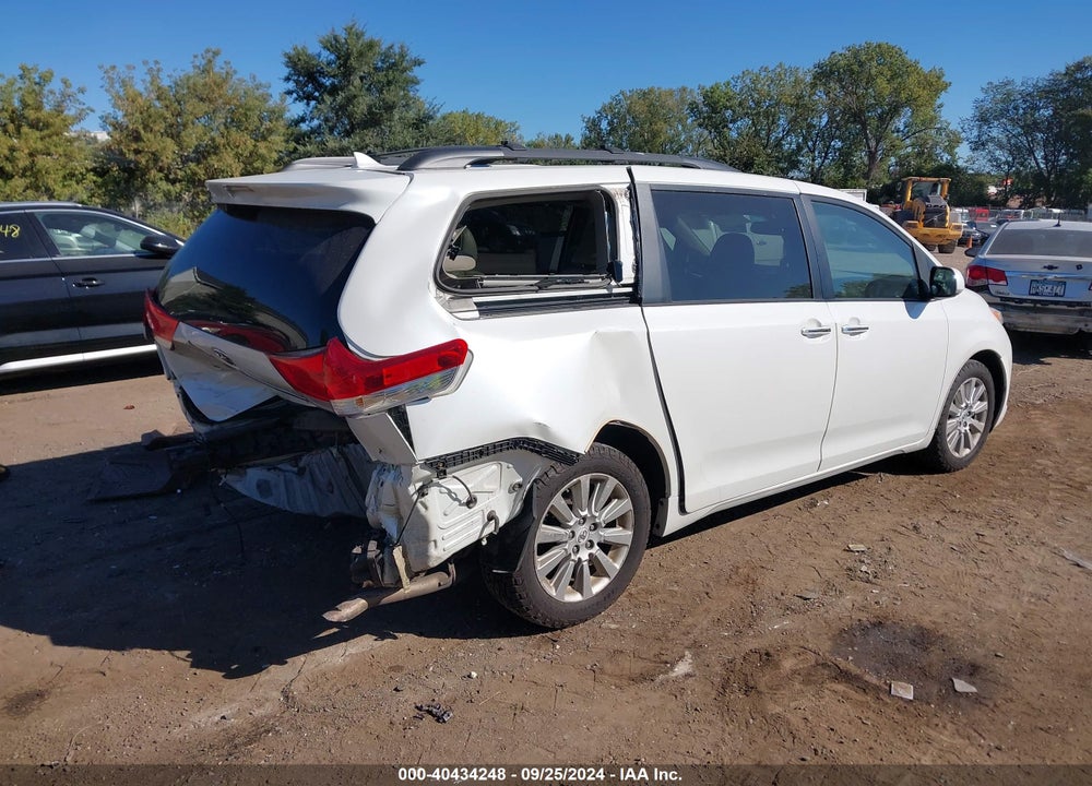 2011 TOYOTA SIENNA LIMITED VIN: 5TDDK3DC6BS004054