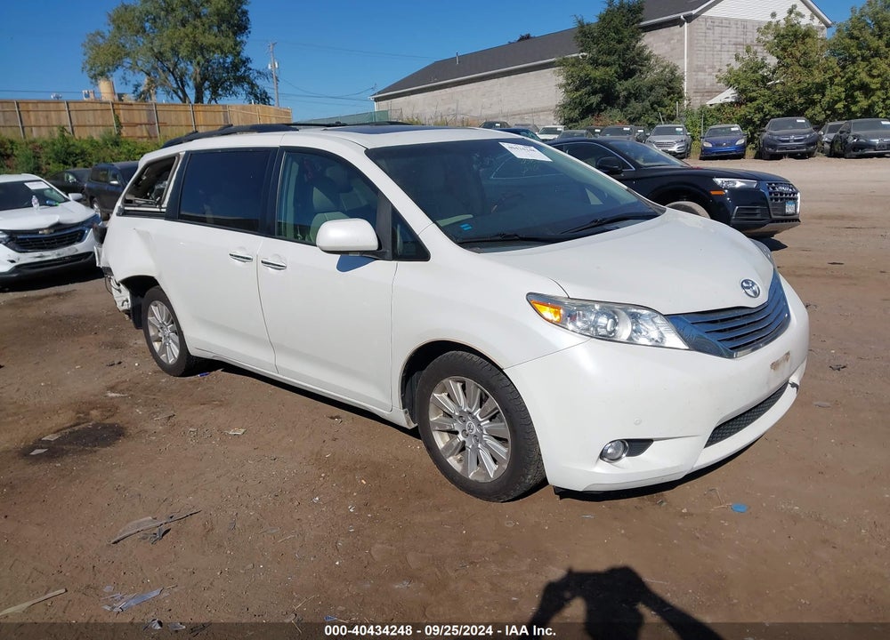 2011 TOYOTA SIENNA LIMITED VIN: 5TDDK3DC6BS004054