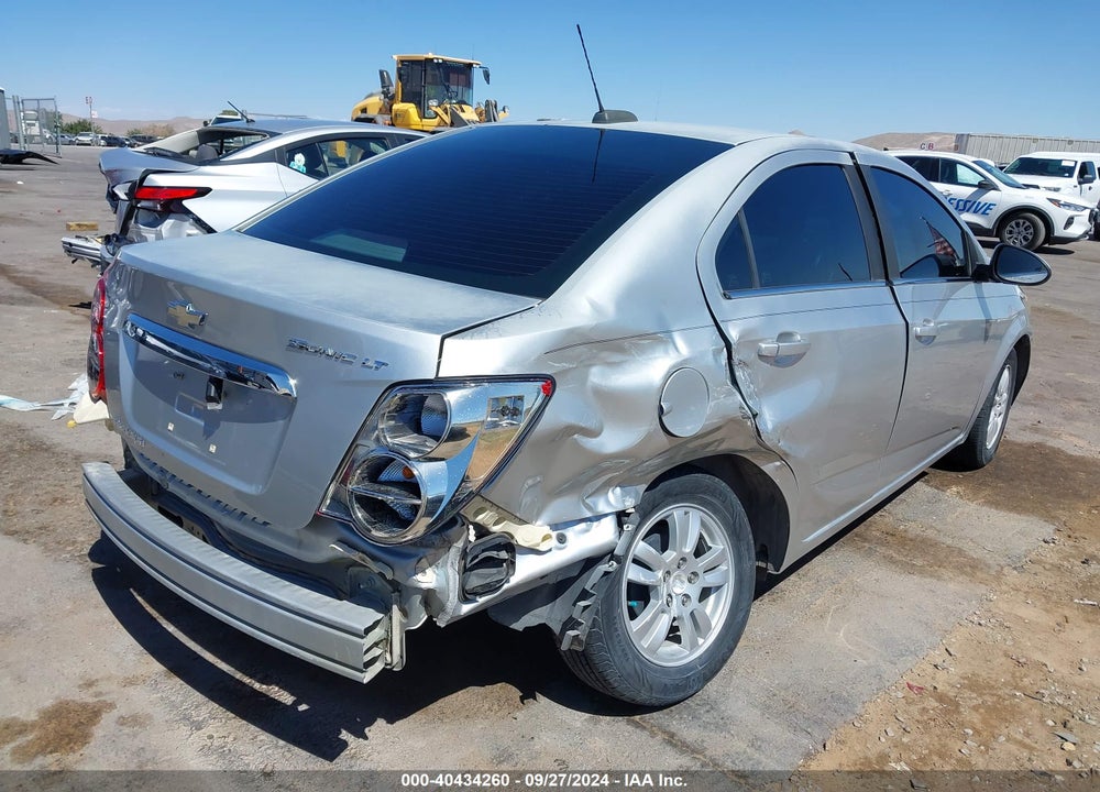 2015 CHEVROLET SONIC LT AUTO VIN: 1G1JC5SH9F4113418