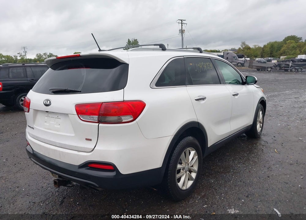 2016 KIA SORENTO 2.4L LX VIN: 5XYPG4A31GG077247