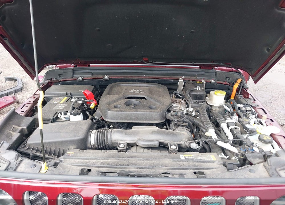2022 JEEP WRANGLER 4XE UNLIMITED SAHARA 4X4 VIN: 1C4JJXP65NW128954