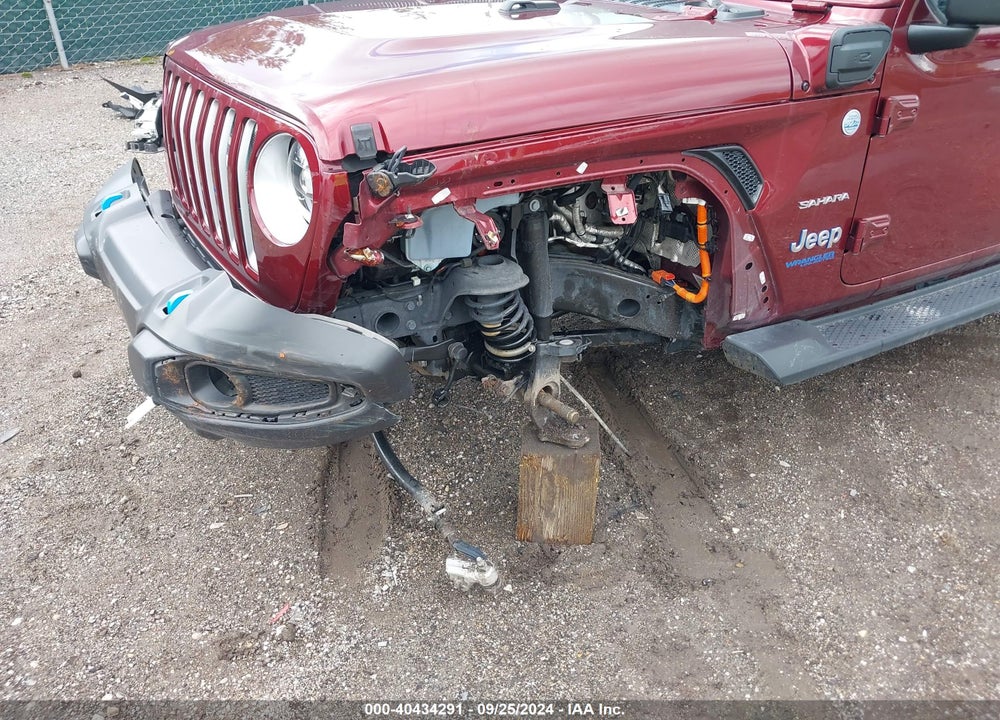 2022 JEEP WRANGLER 4XE UNLIMITED SAHARA 4X4 VIN: 1C4JJXP65NW128954