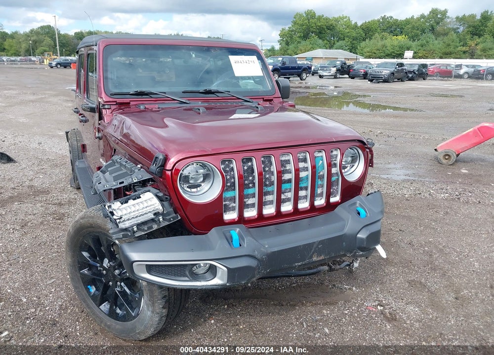 2022 JEEP WRANGLER 4XE UNLIMITED SAHARA 4X4 VIN: 1C4JJXP65NW128954