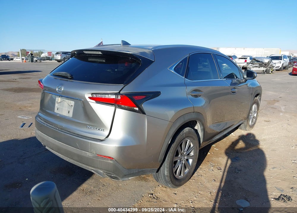 2016 LEXUS NX 200T VIN: JTJYARBZ4G2049164