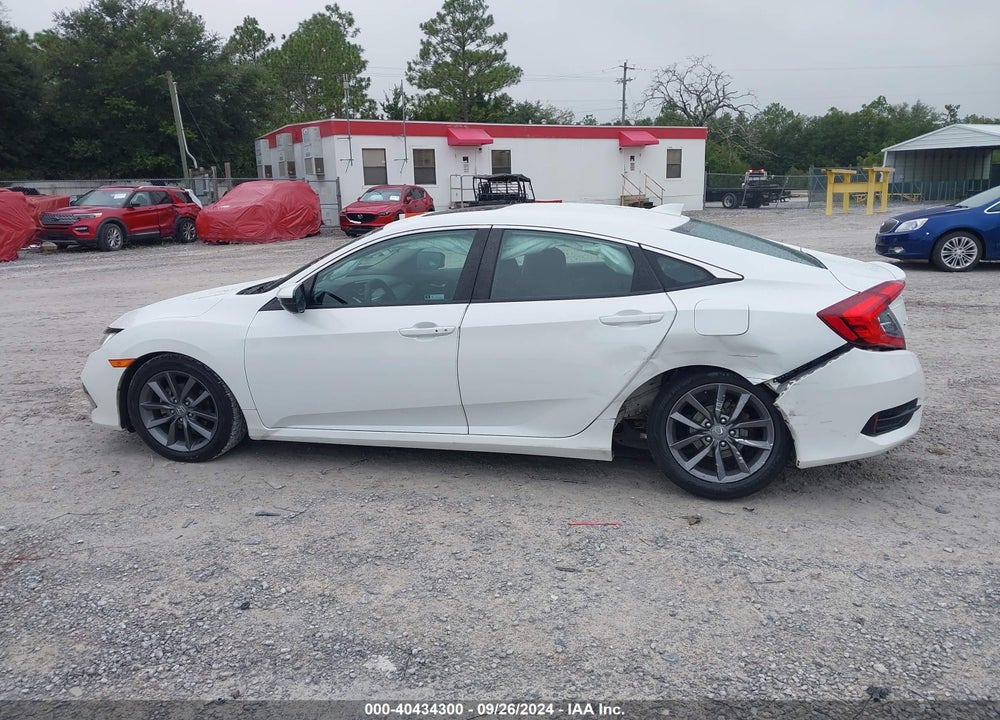 2019 HONDA CIVIC EX VIN: 19XFC1F38KE002355