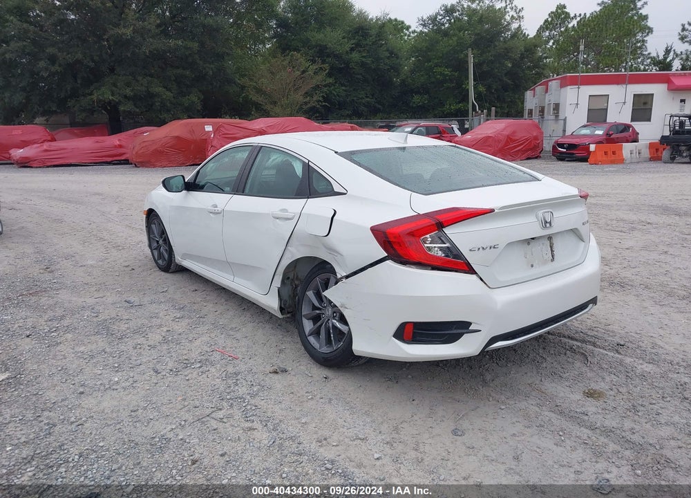 2019 HONDA CIVIC EX VIN: 19XFC1F38KE002355