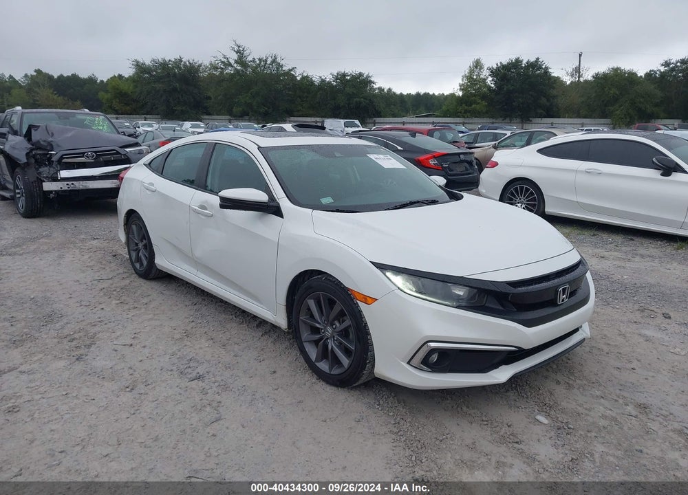 2019 HONDA CIVIC EX VIN: 19XFC1F38KE002355