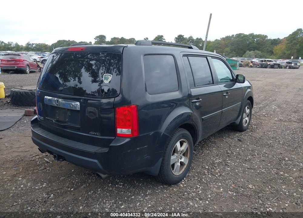 2009 HONDA PILOT EX-L VIN: 5FNYF48559B054188