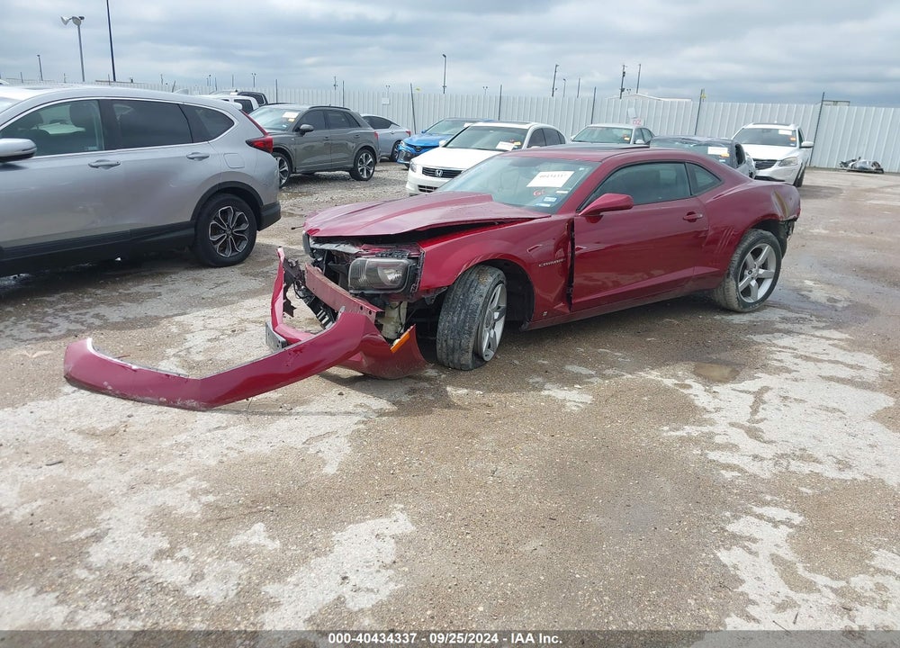 2010 CHEVROLET CAMARO 2LT VIN: 2G1FC1EVXA9124871