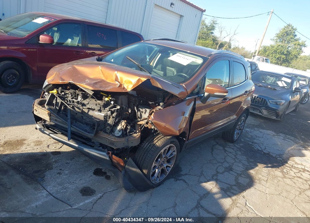 2018 FORD ECOSPORT TITANIUM VIN: MAJ6P1WL6JC216633