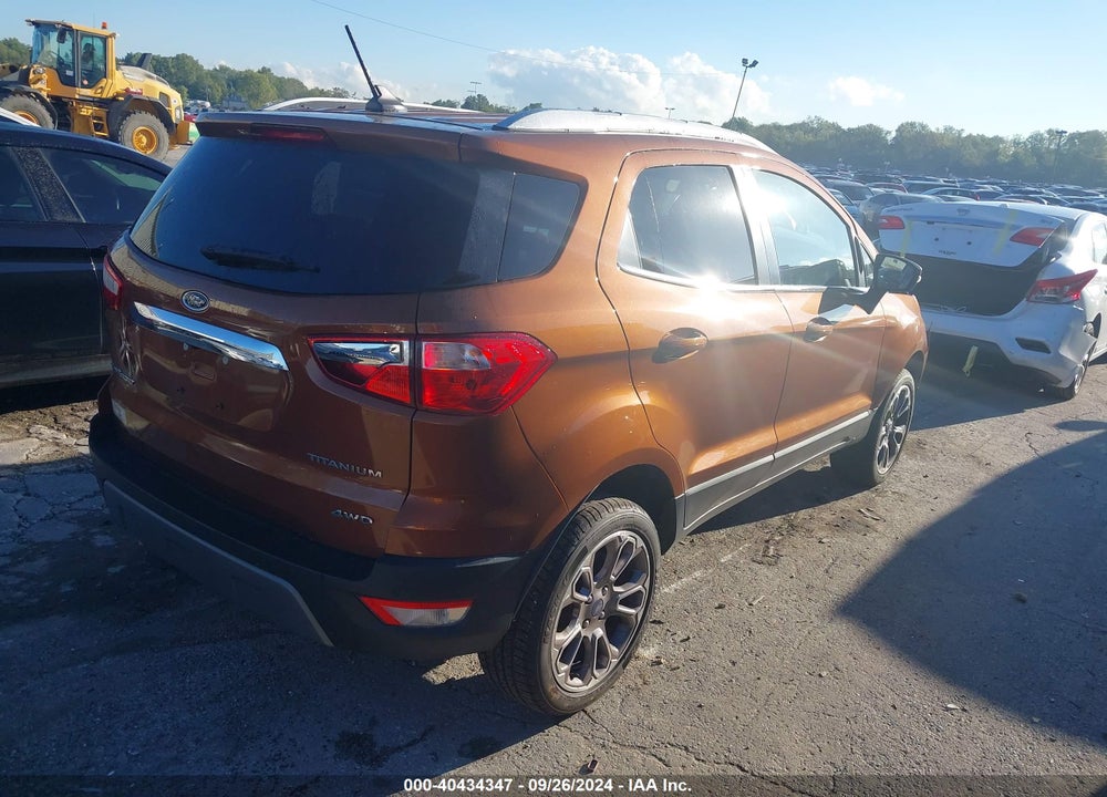 2018 FORD ECOSPORT TITANIUM VIN: MAJ6P1WL6JC216633