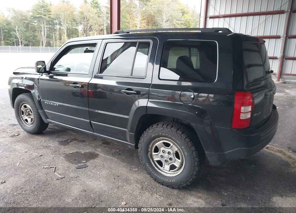 2014 JEEP PATRIOT SPORT VIN: 1C4NJRBB1ED924548