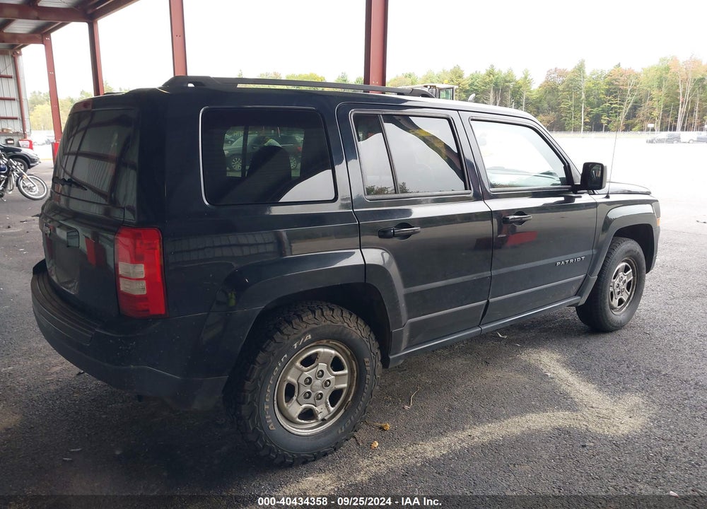 2014 JEEP PATRIOT SPORT VIN: 1C4NJRBB1ED924548