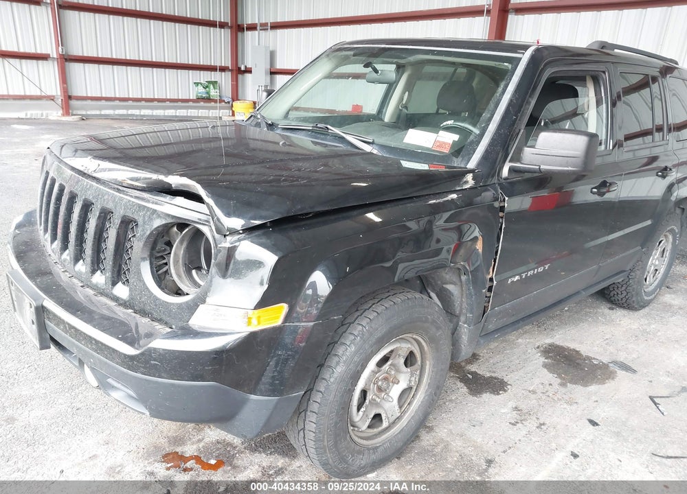 2014 JEEP PATRIOT SPORT VIN: 1C4NJRBB1ED924548