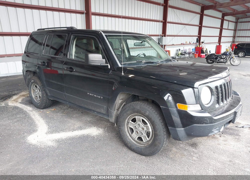2014 JEEP PATRIOT SPORT VIN: 1C4NJRBB1ED924548