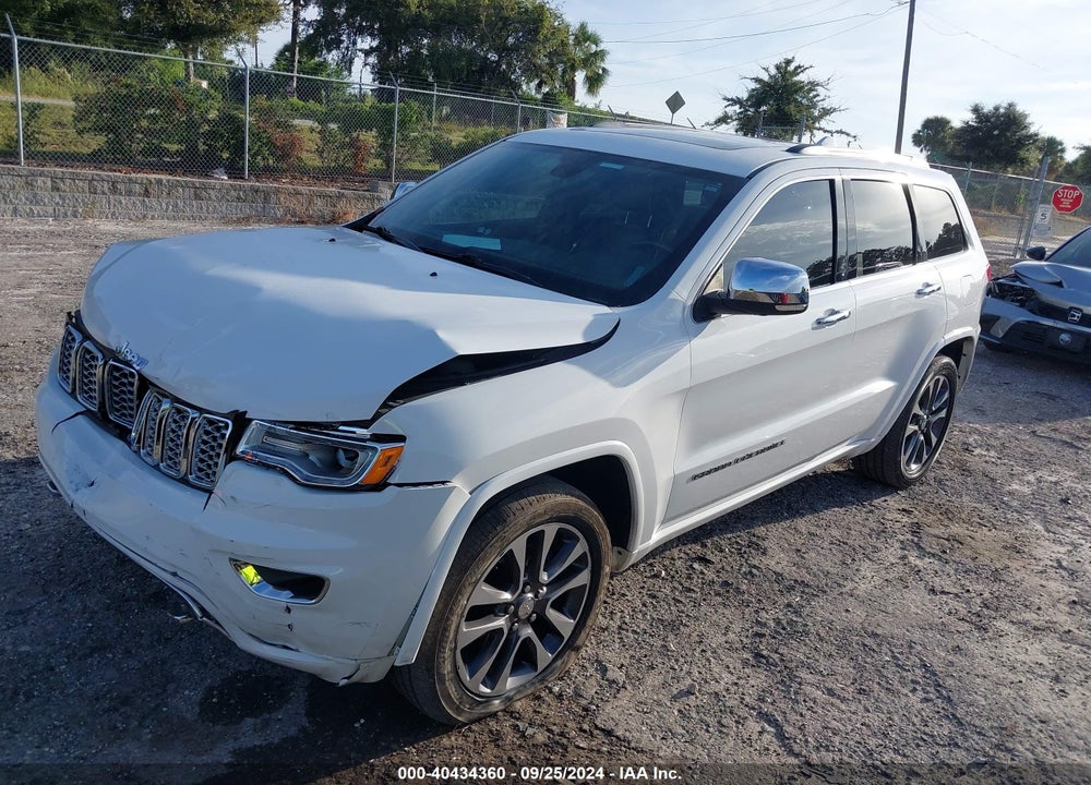 2017 JEEP GRAND CHEROKEE OVERLAND 4X2 VIN: 1C4RJECG7HC723655