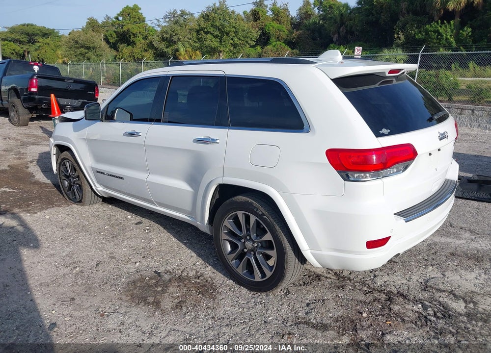 2017 JEEP GRAND CHEROKEE OVERLAND 4X2 VIN: 1C4RJECG7HC723655