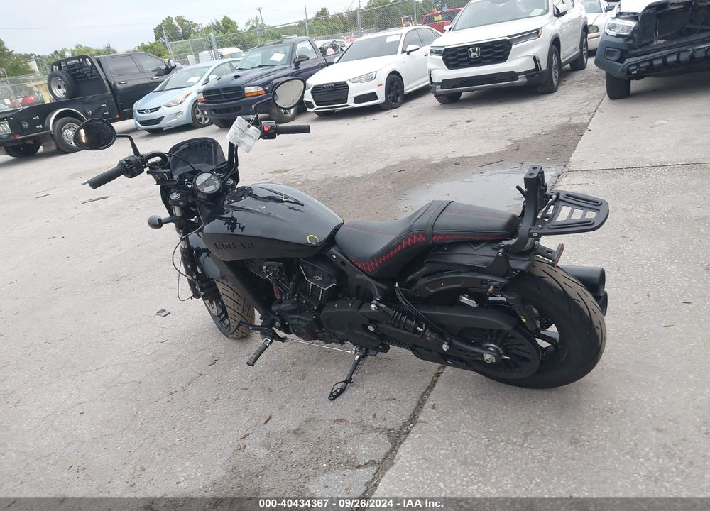 2024 INDIAN MOTORCYCLE CO. SCOUT ROGUE SIXTY ABS VIN: 56KMTC118R3200163