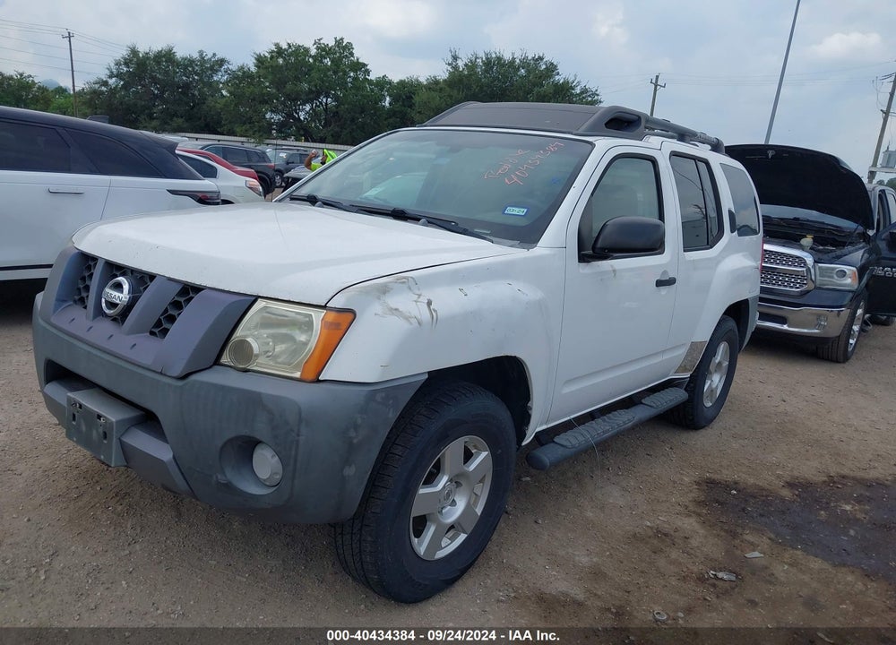 2007 NISSAN XTERRA S VIN: 5N1AN08UX7C543261