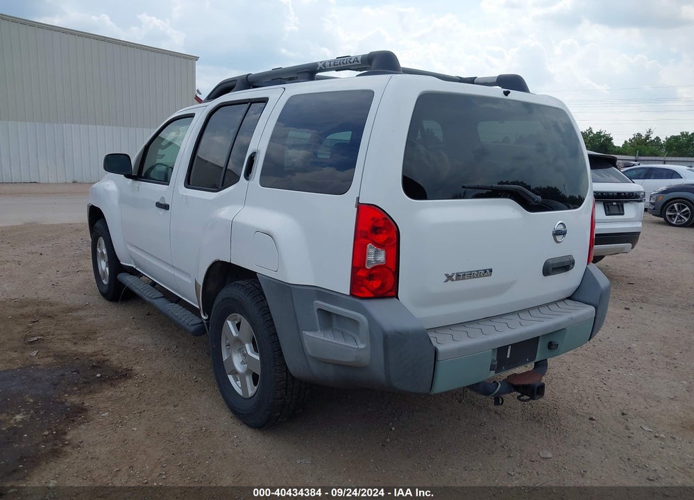 2007 NISSAN XTERRA S VIN: 5N1AN08UX7C543261