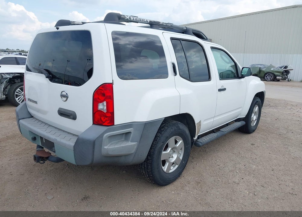 2007 NISSAN XTERRA S VIN: 5N1AN08UX7C543261