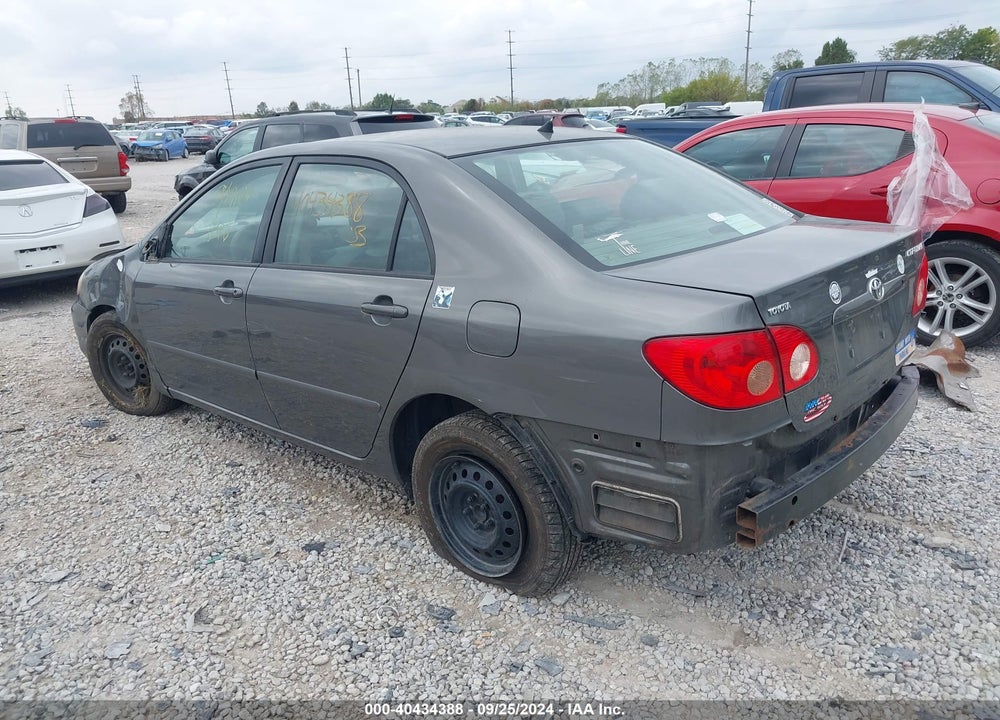 2008 TOYOTA COROLLA LE VIN: 2T1BR32E98C934250