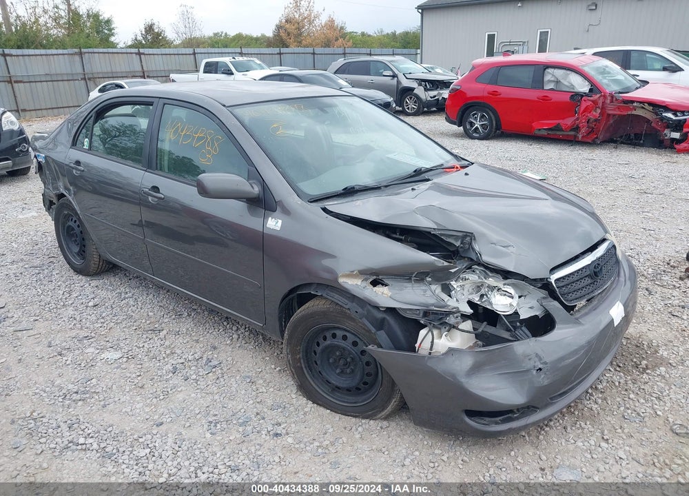 2008 TOYOTA COROLLA LE VIN: 2T1BR32E98C934250