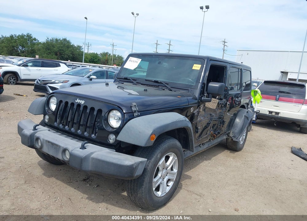 2018 JEEP WRANGLER JK UNLIMITED SPORT S 4X4 VIN: 1C4BJWDG8JL835375