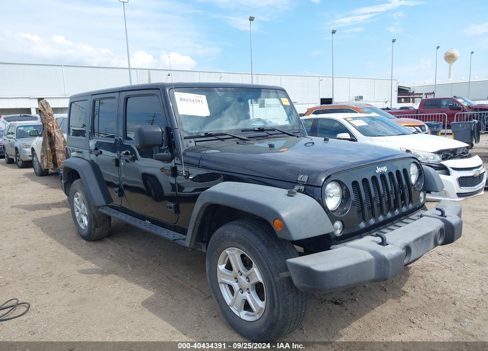 2018 JEEP WRANGLER JK UNLIMITED SPORT S 4X4 VIN: 1C4BJWDG8JL835375